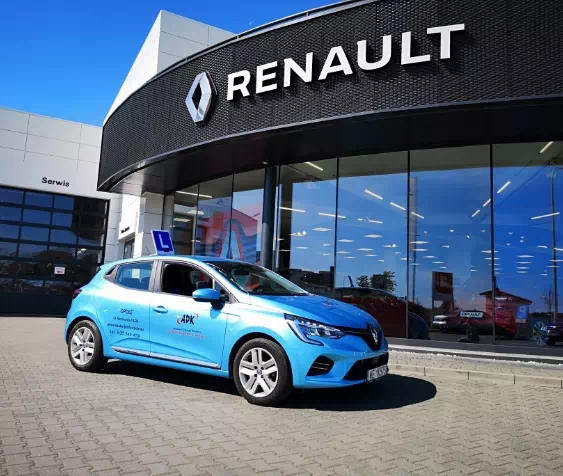 Samochód pod salonem Renault